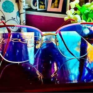 CHANEL CLEAR LENS GLASSES NWOT